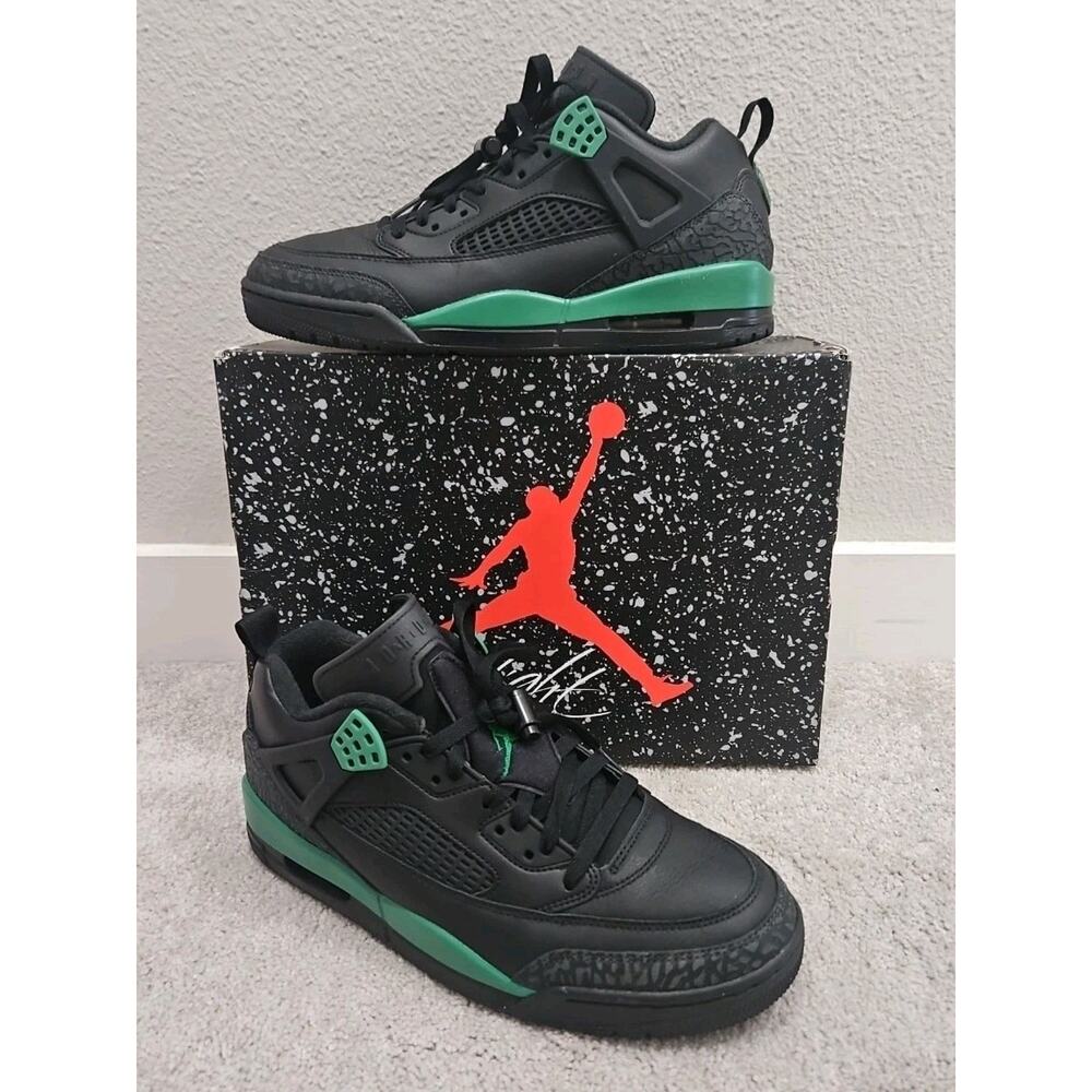 Nike Air Jordan Spizike Low Pine Green Black Sneaker FQ1759-003 Men's Size 10.5